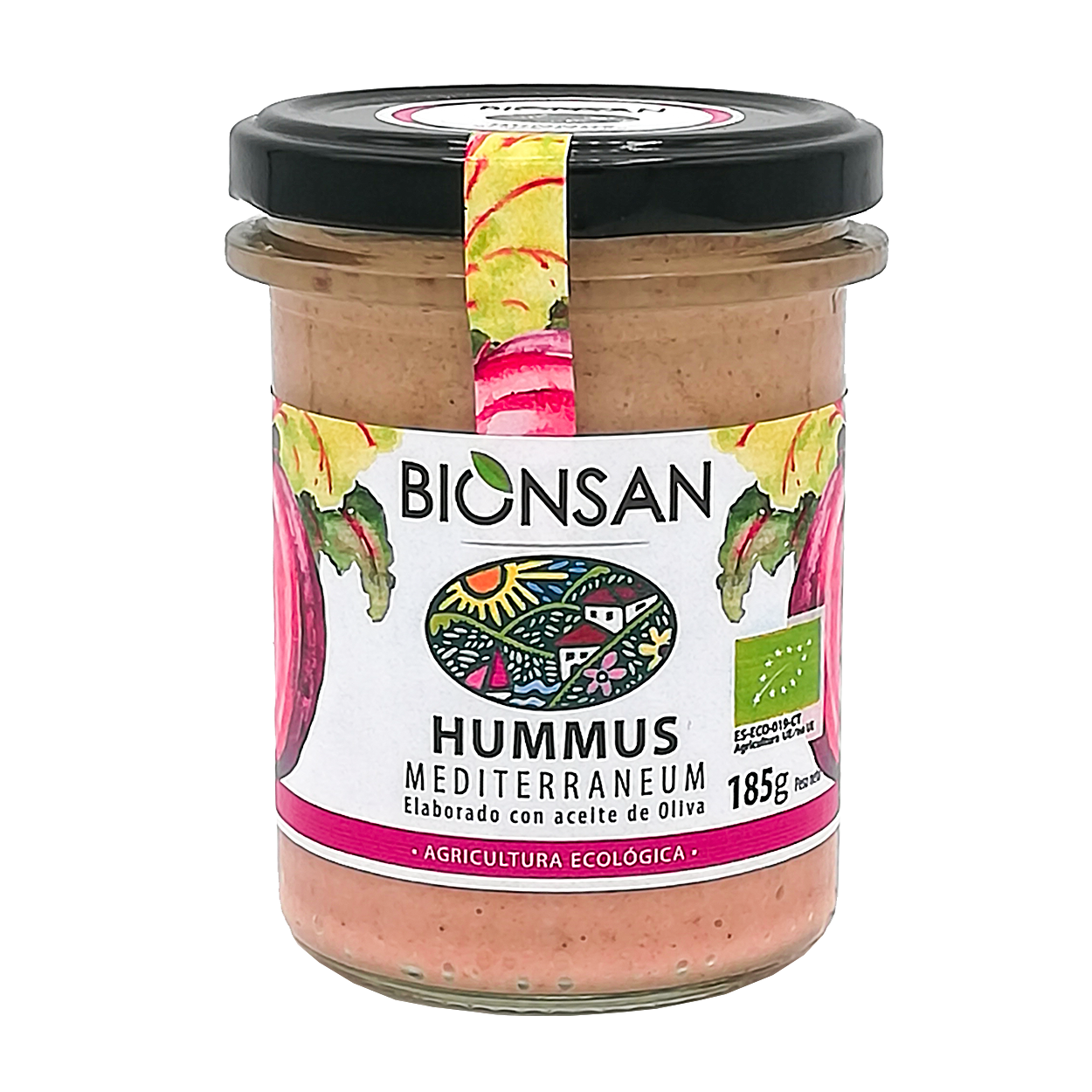 Hummus De Remolacha Mediterraneum Eco Bionsan 185g_0