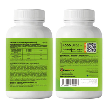 Ultimate Formula Vitamin D3 &amp; K2 + Magnesium 120 Caps_1
