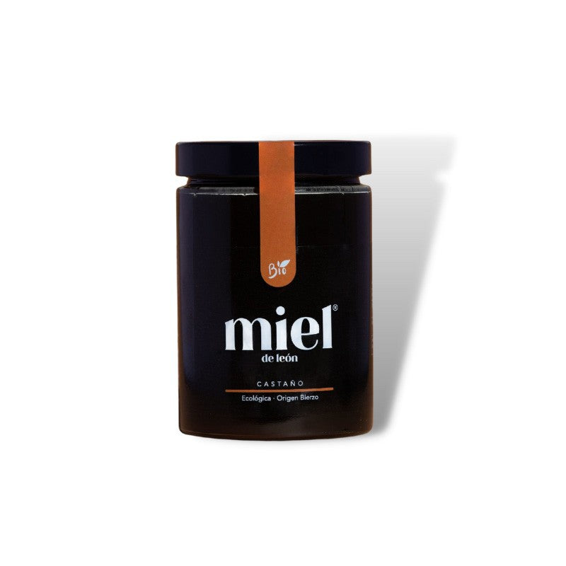 Miel De Castaño Ecológica Bio 800g Miel De Leon_0