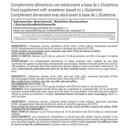 Glutamina Kyowa® - 300g - Dracula Cherry - Ayuda A Reparar Las Células Desp - Masmusculo_5