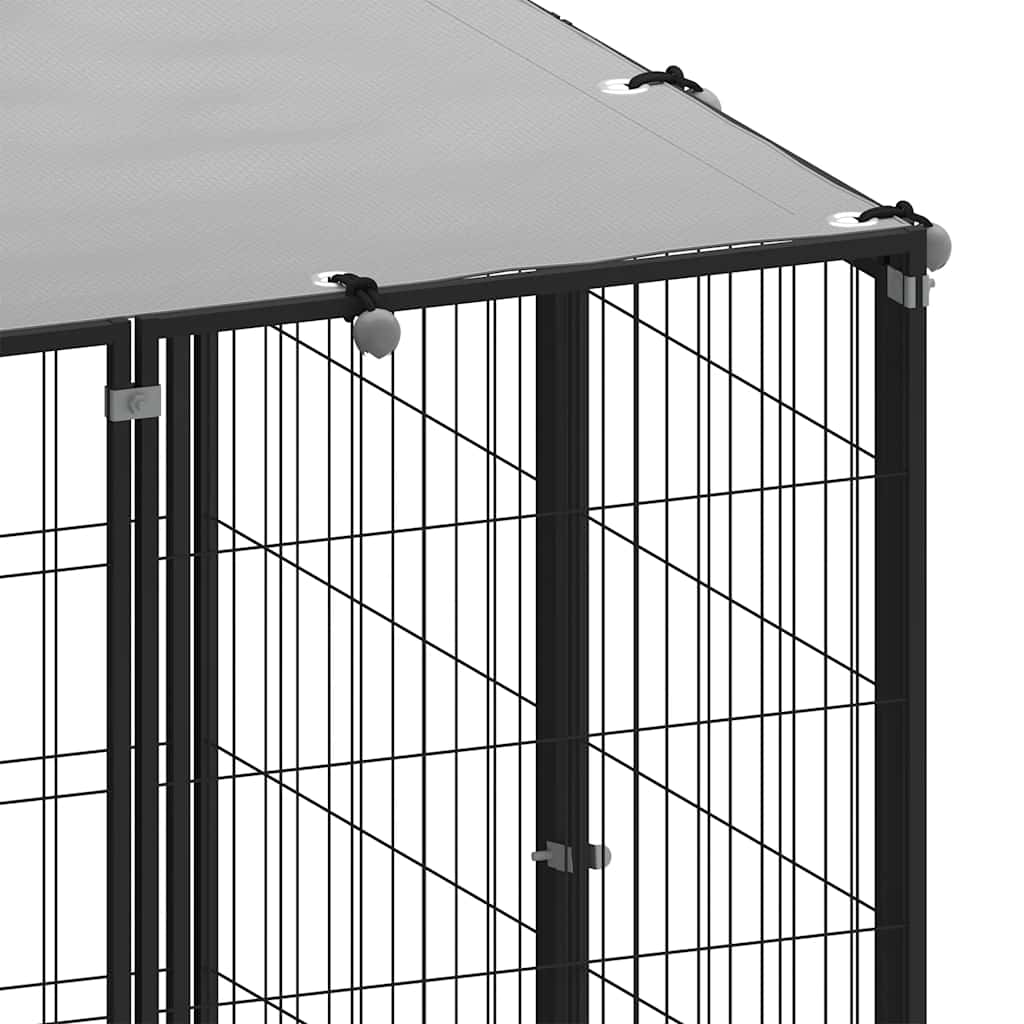 Perrera Negra 19,36 M² Acero_5