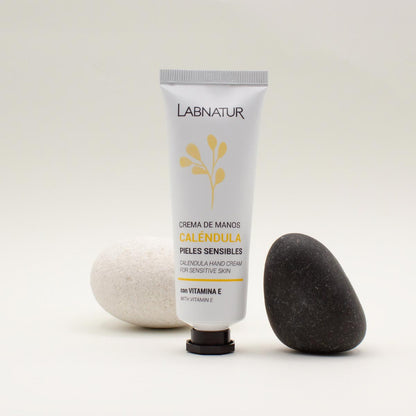 Crema de Manos de Caléndula Labnatur 50 ml | Almendras Dulces, Camomila y Karité | Piel Sensible | Vegano_2