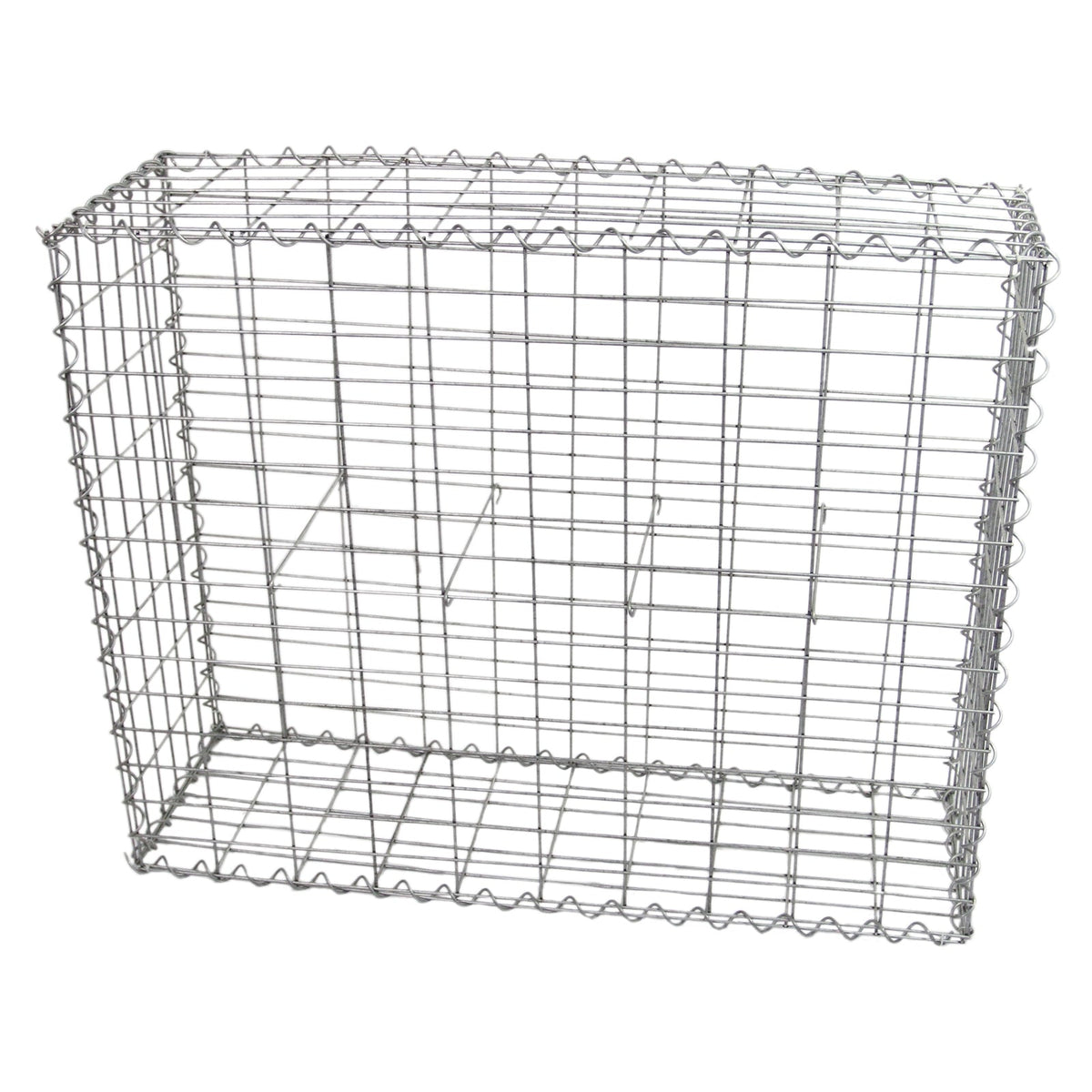 2 Cestas De Acero Galvanizado De Exterior Jaulas Para Decoración 100 X 80 X 30cm_2
