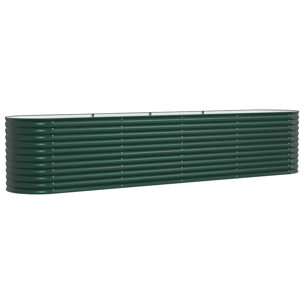 Cama Elevada Verde 400 X 80 X 81 Cm Acero_0