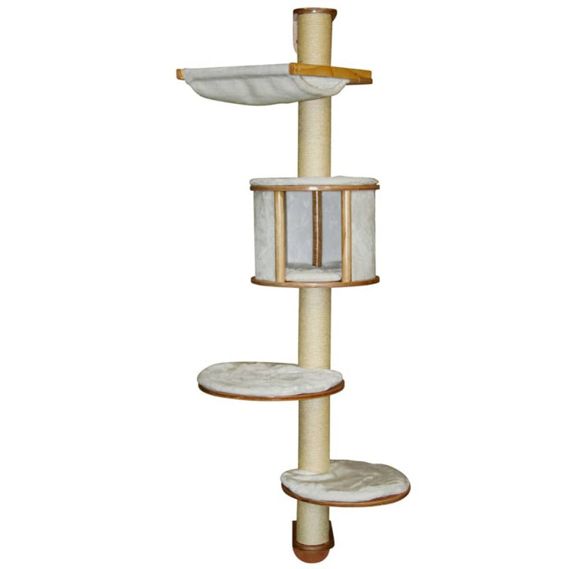 Kerbl Árbol Para Gatos Montado En Pared Dolomit 168 Cm Blanco 81500_0