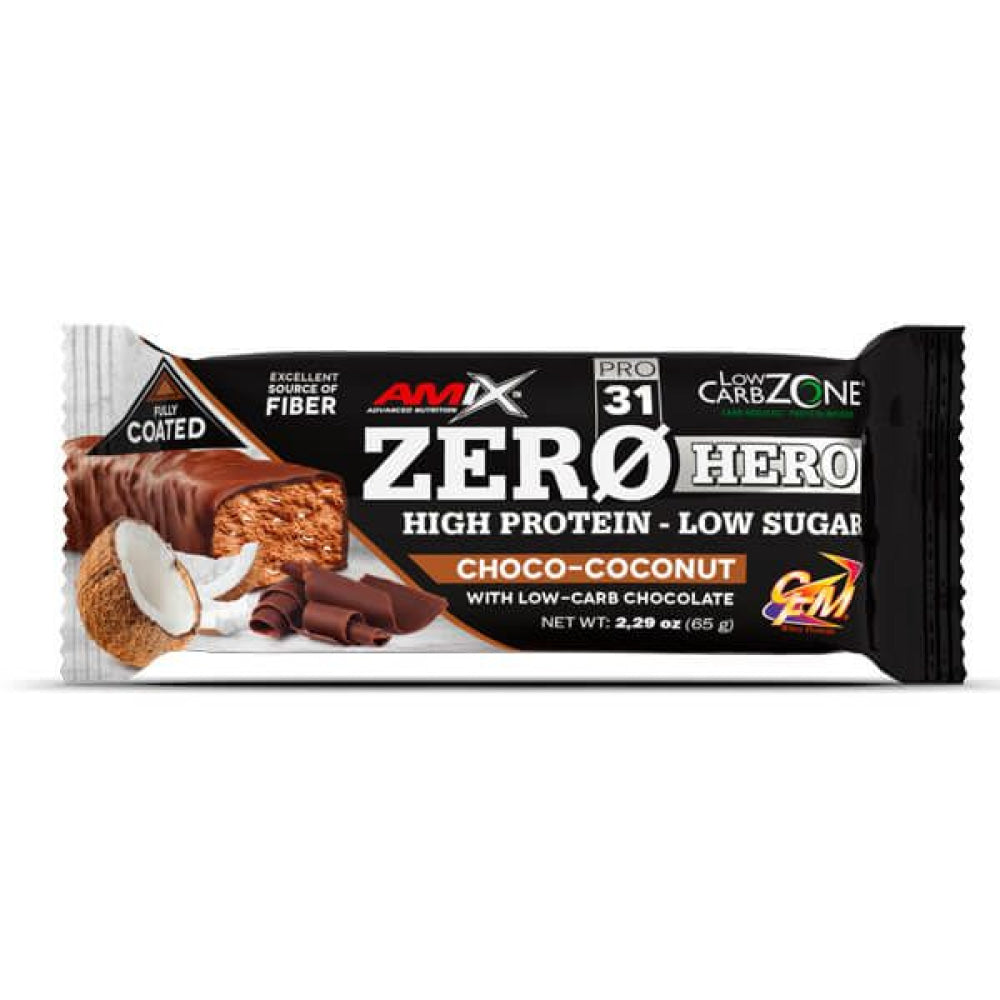 Zero Hero 31% Protein Bar 65 Gr 1 Ud Chocolate - Coco_0