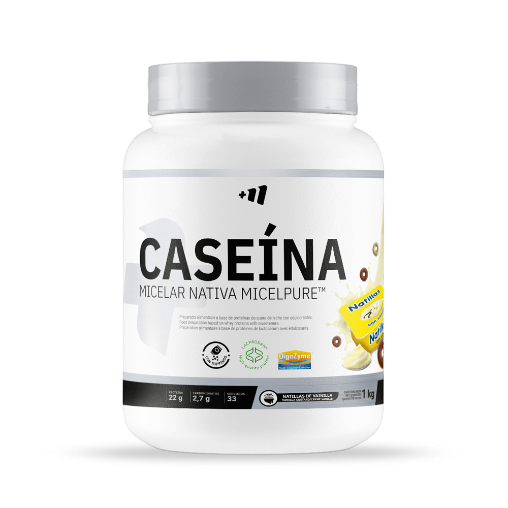Caseína Micelar Nativa Micelpure™ - 1kg - Natillas De Vainilla - Ayuda A Mantener La Masa Muscula - Masmusculo_0