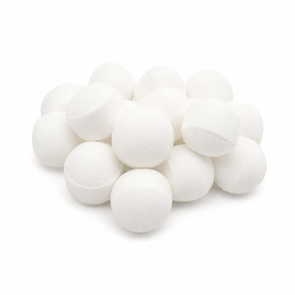 Pack 100 Bombitas Efervescentes. Alivian Pies Cansados, Refrescan E Hidratan - Pedicuras Y Manicuras - Aroma Coco_0