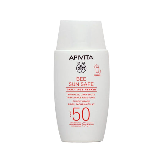 Reparación Antiedad Diaria SPF50 Bee Sun Safe Apivita 100 ml