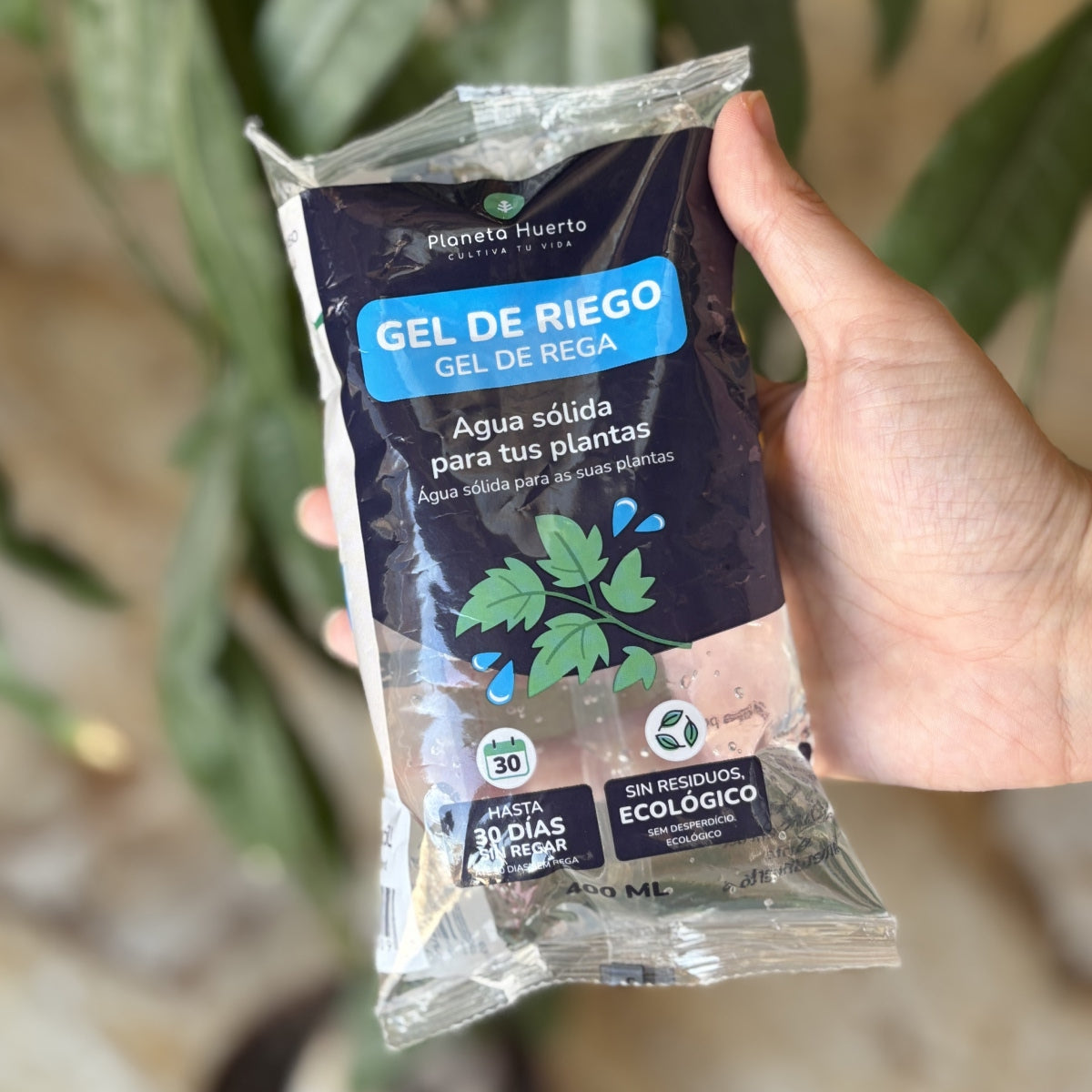 Pack 4 x Gel de Riego Planeta Huerto 400 ml