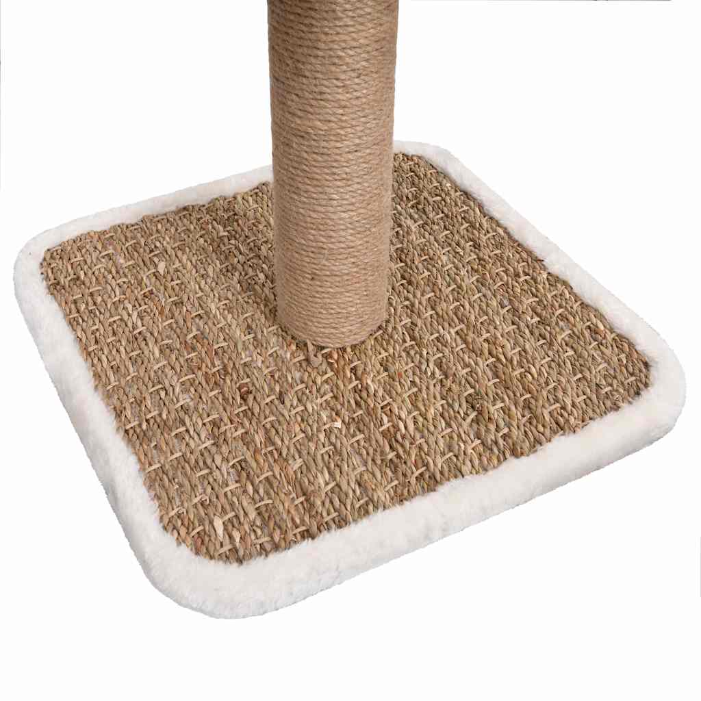 Árbol Para Gatos Túnel Superior Y Juguete Hierba Marina 56 Cm_5