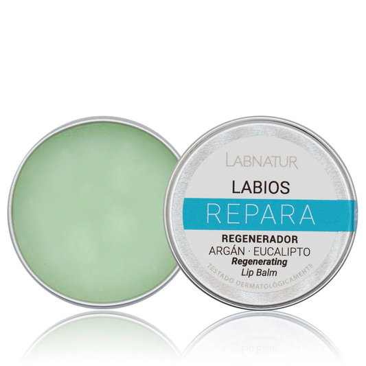 Bálsamo Labial Reparador Labnatur 15 ml | Hidrata, Nutre y Protege | Argán, Karité, Cacao y Efecto Refrescante_0