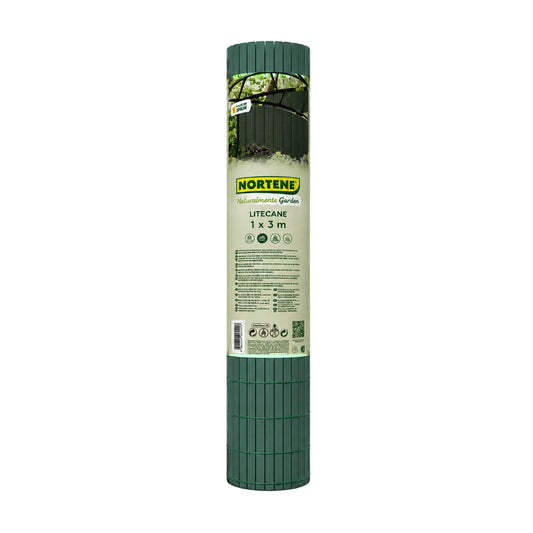 Cañizo Pvc Lite D/c 16mm Verde - Perfecto Para Tus Espacios Exteriores - 2x3 M_0