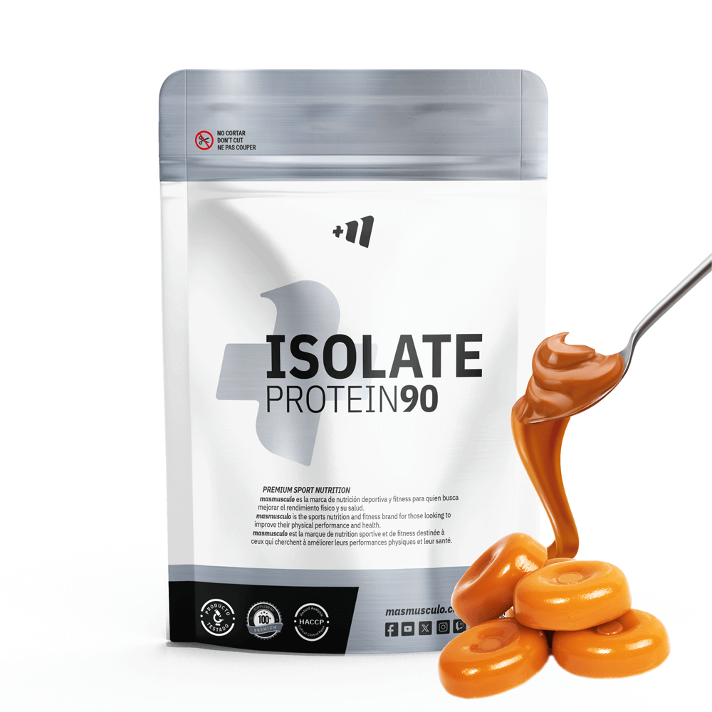 Isolate 90 Cfm - 1kg - Caramelo Cremoso - Aumenta La Masa Muscular - Masmusculo_0