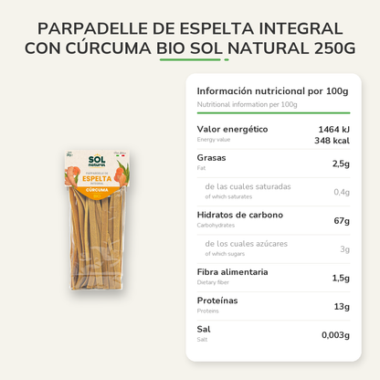 Información nutricional