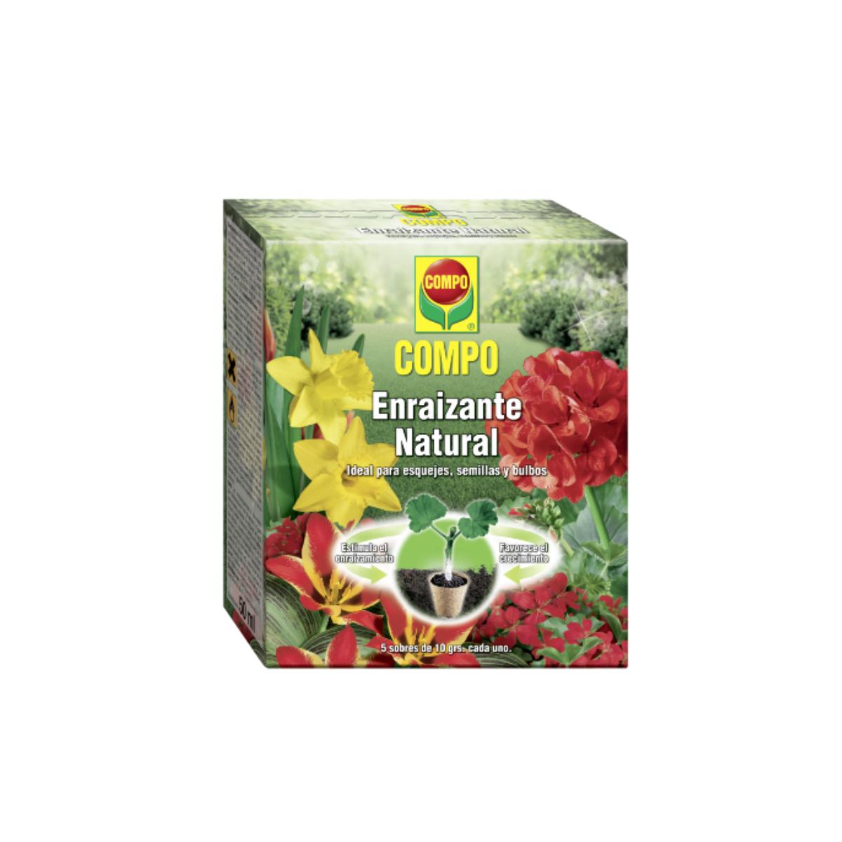 Compo Enraizante Natural 5 x 10 g