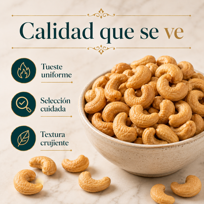 Anacardo Tostado Premium - Envasados Al Vacío - Pack 2 X 800g (2 Envases Retail) | Fruto Seco Ecológico Premium, Snack_3