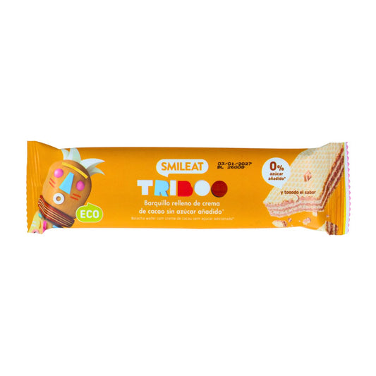 Barrita barquillo rellena 30g ECO Smileat