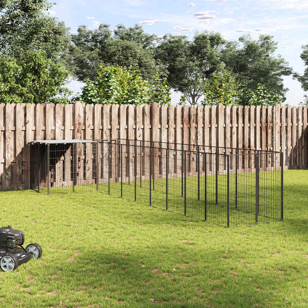 Perrera Negra 7,26 M² Acero_1