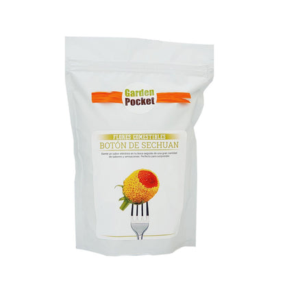 Kit huerto de flores comestibles: Botón de sechuan