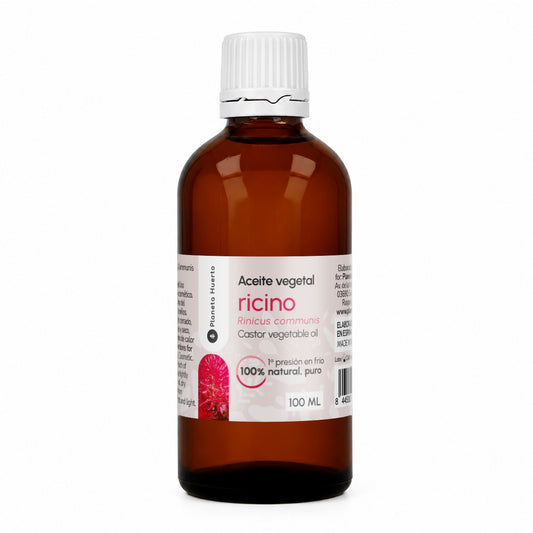 Aceite de Ricino Bio prensado en frío Planeta Huerto 100 ml