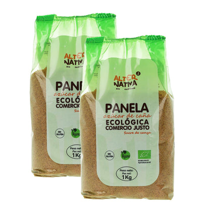 Pack 2x Azúcar Panela BIO Alternativa, 1kg