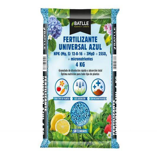 Fertilizante Universal Azul Batlle 4 kg