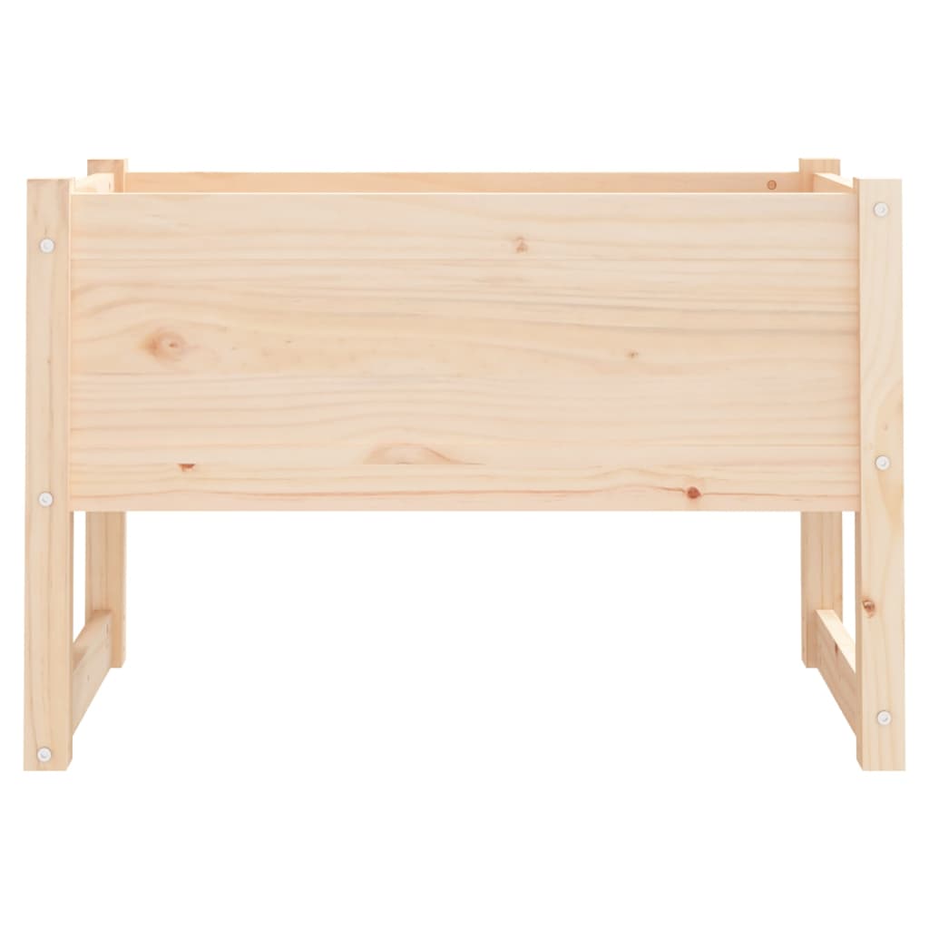 Jardinera De Madera Maciza De Pino 78x40x52 Cm_3
