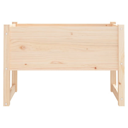 Jardinera De Madera Maciza De Pino 78x40x52 Cm_3