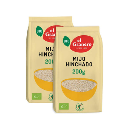 Pack 2x Mijo Hinchado Eco El Granero 200 gr