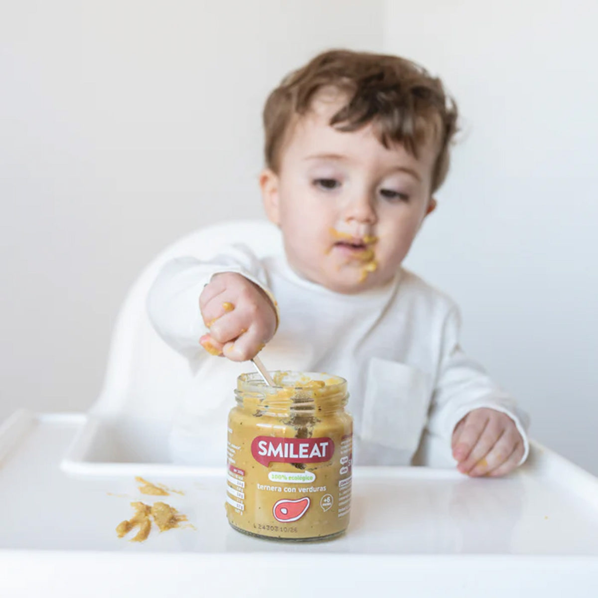 PROMO 3x Tarrito BIO ternera y verduras +6 meses Smileat 230g
