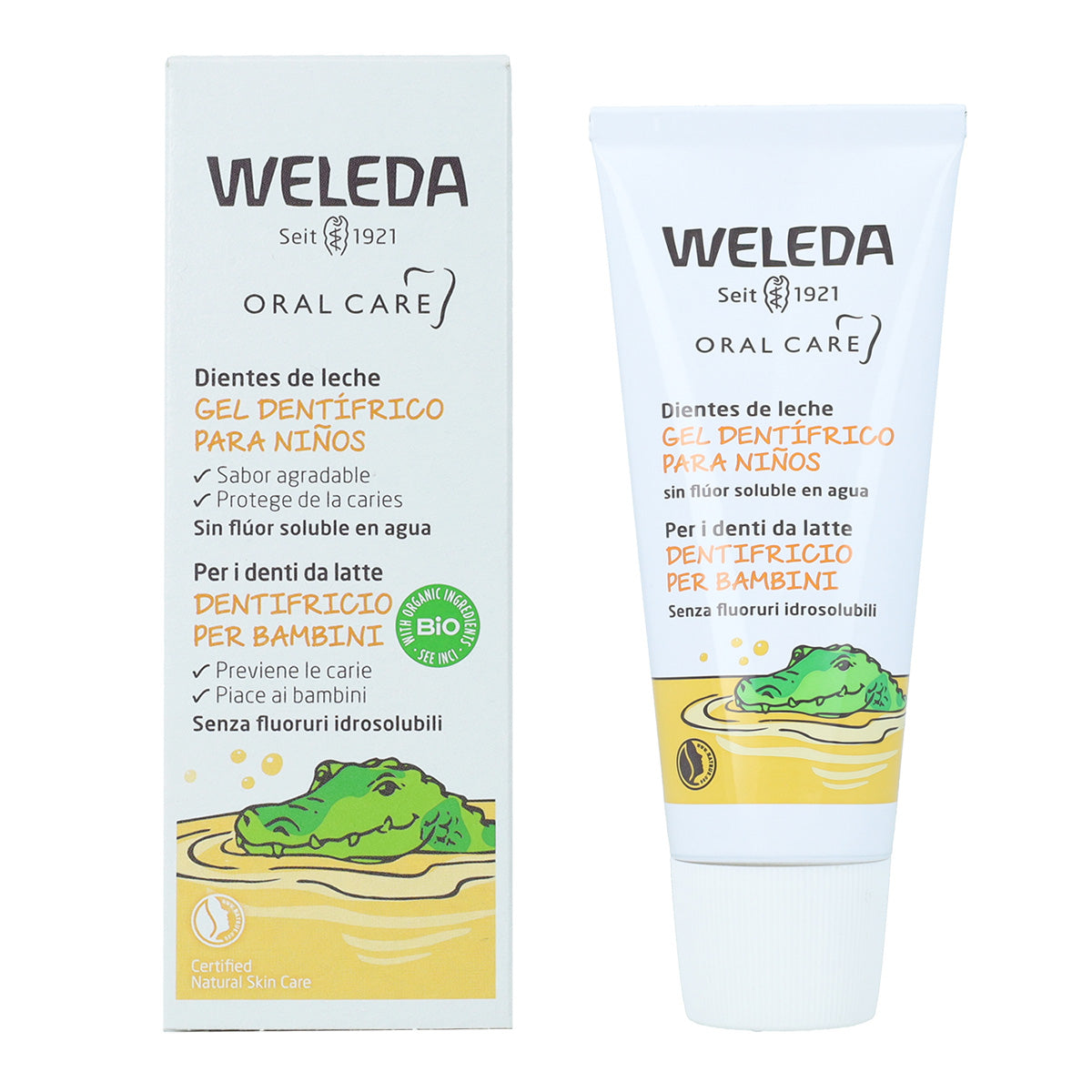 Gel Dentífrico infantil Weleda 50 ml