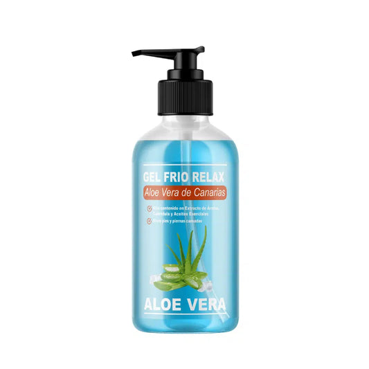 QKnatur - Gel Frio Aloe Vera De Canarias Bio - Extracto De Arnica Y Calendula. Alivia Las Piernas Cansadas 250 Ml_0