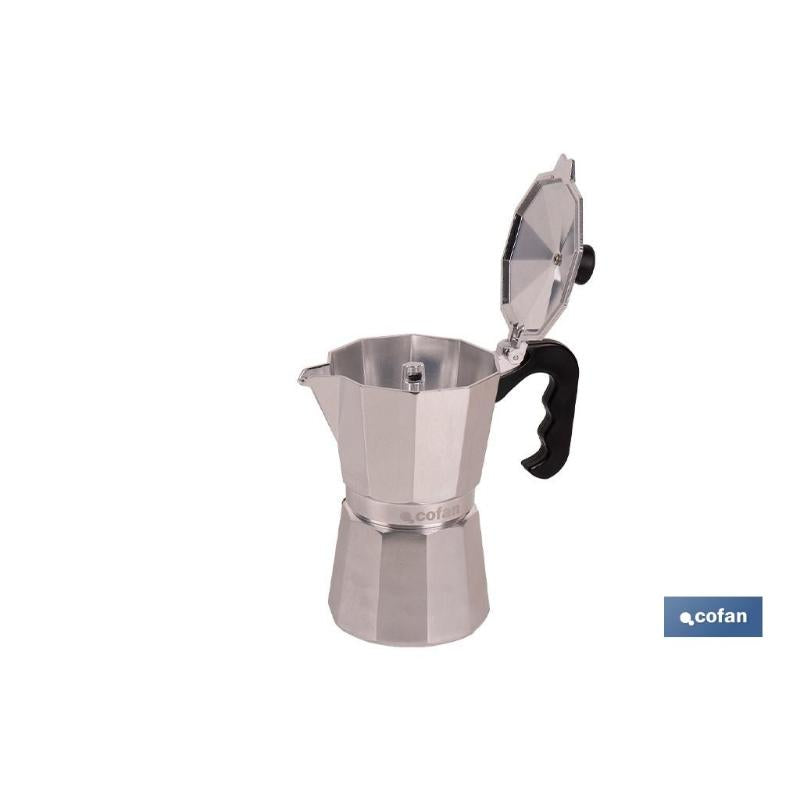 Cafetera Italiana De Aluminio Para Inducción 12 Tazas_2