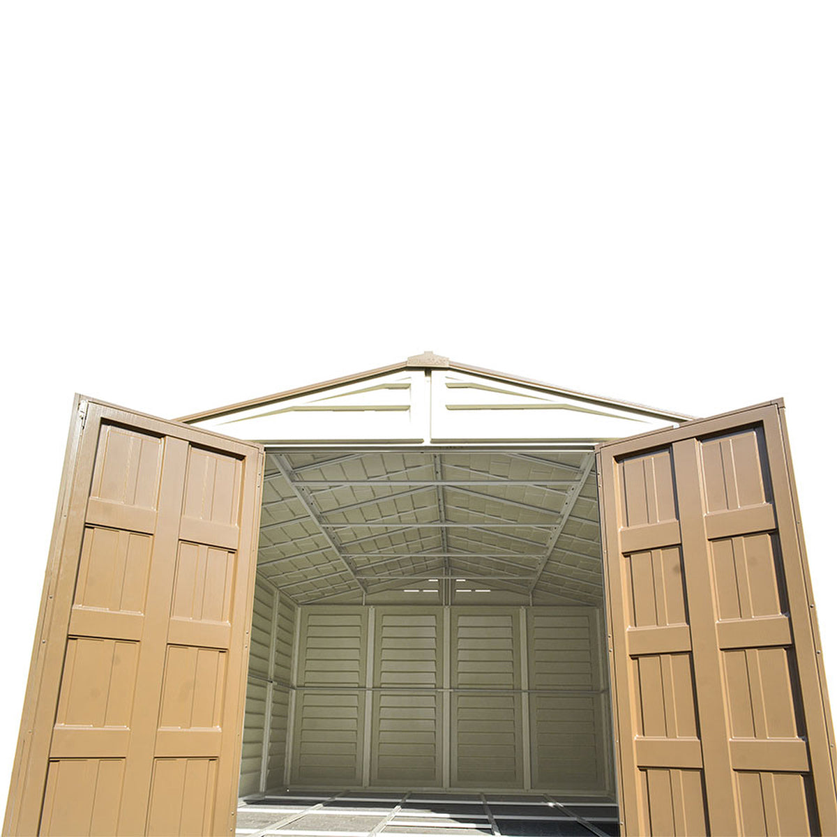 Caseta Jardín Woodbridge Plus 10.5×13 Pvc Beige/marrón_4