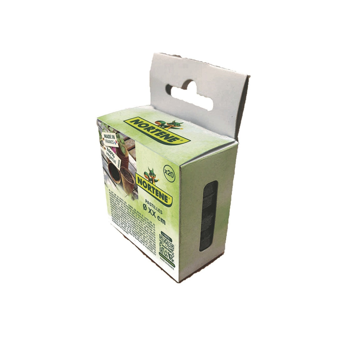 Pastilla De Siembra Coco Nortene 4cm 20 Unidades Nortene_0