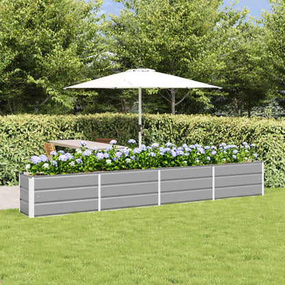 Jardinera Gris Claro 320 X 40 X 45 Cm Acero_1