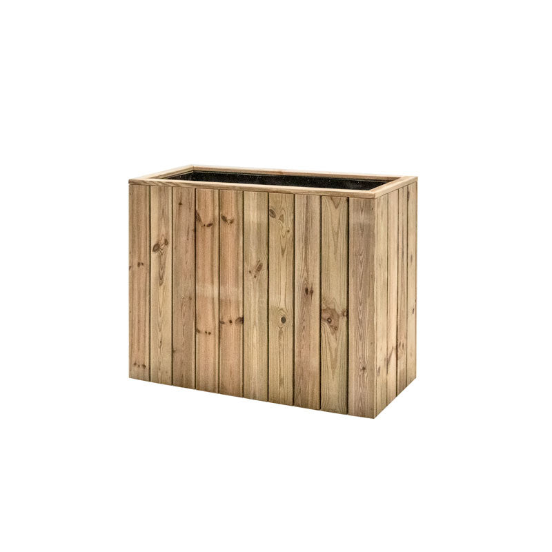 Jardinera Alta De Madera Autoportante 100 X 44,5 X 80 Cm Hortalia_0