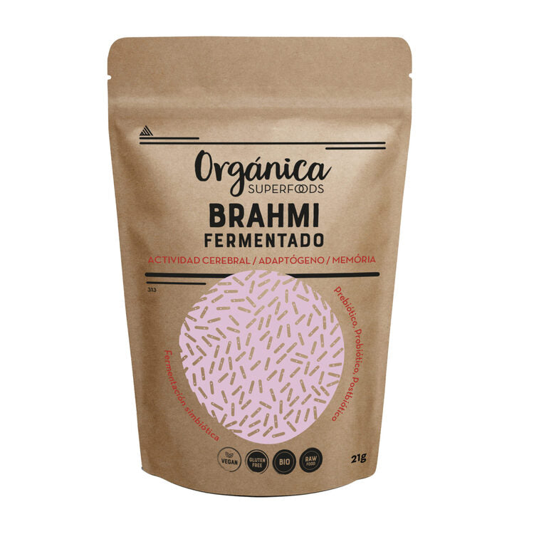 Brahmi Fermentado Bio 90g - Orgánica Superfoods_0