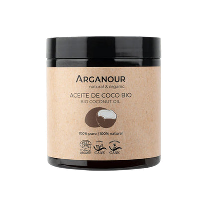 Aceite de coco BIO 100% puro Arganour 250ml