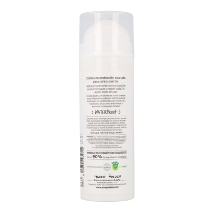 Protector solar infantil SPF 50 Amazonia Amapola 125 ml