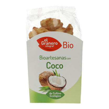 Galletas Artesanas con Coco Bio El Granero, 220 g
