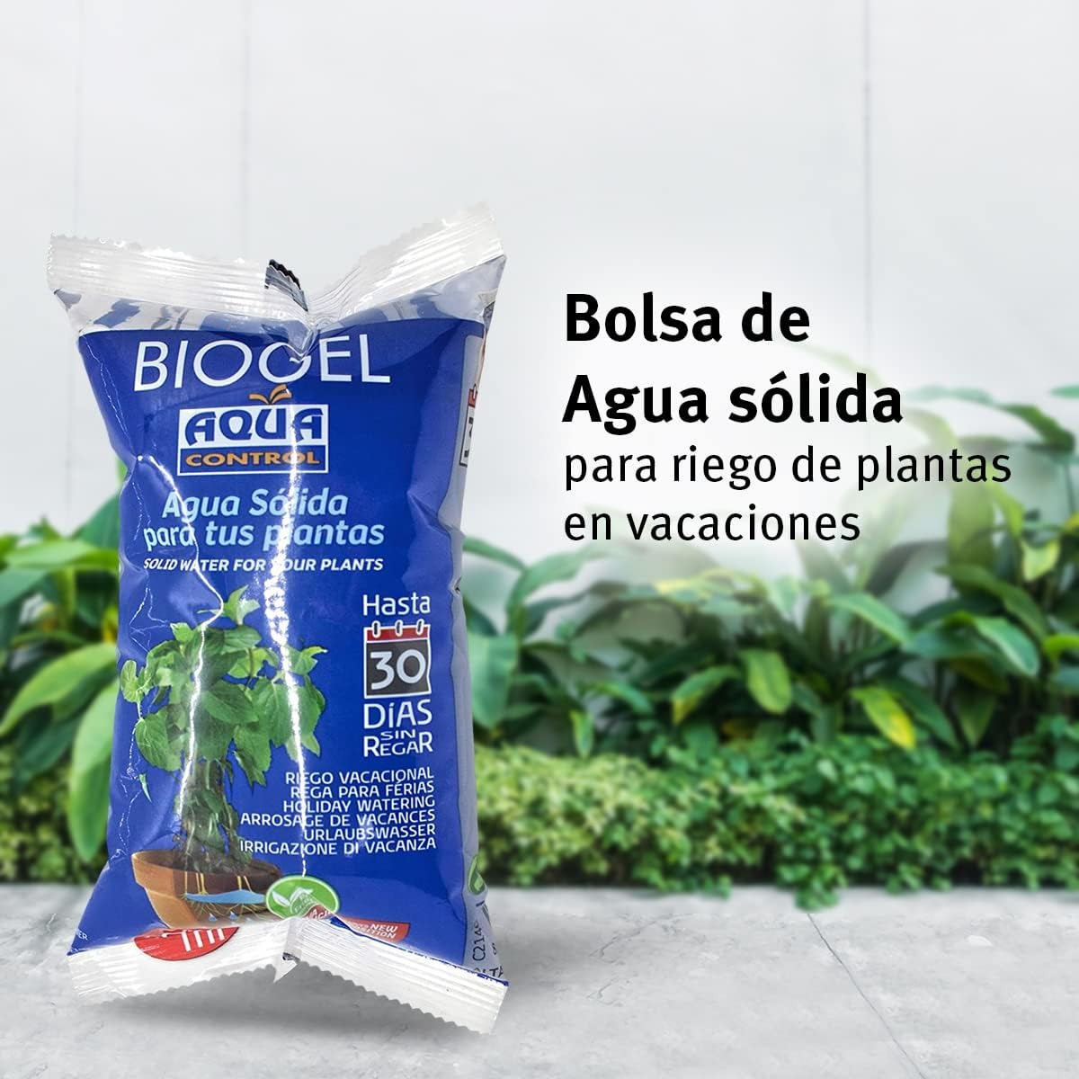 Gel de Riego para Plantas Aqua Control 400 ml