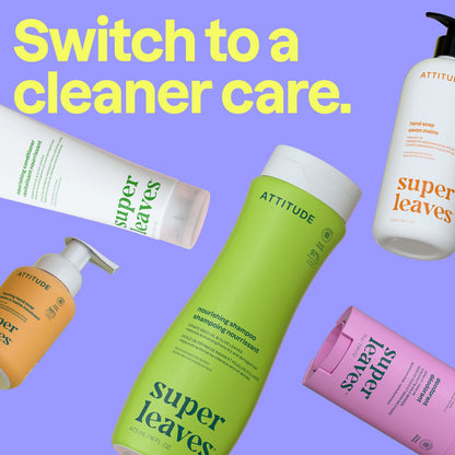 Super leaves Gel de ducha calmante Pear &amp; Amber 473 ml