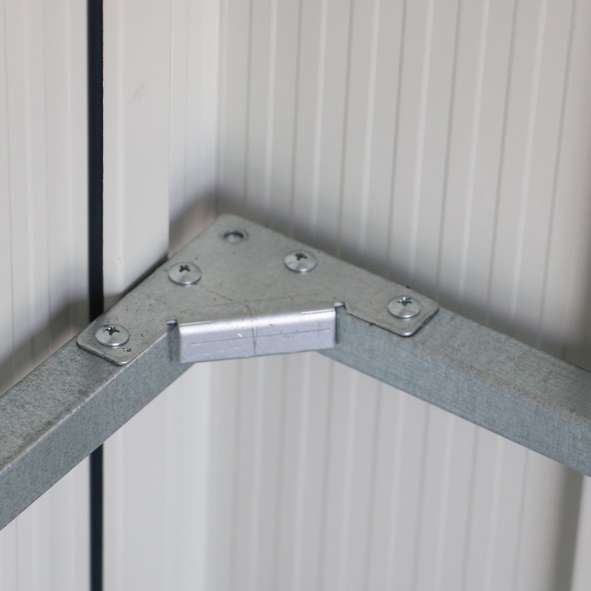 Caseta Cobertizo Colossus 10×8 Metal Gris Antracita_5