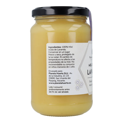 Miel Cruda de Lavanda Planeta Huerto 475 g