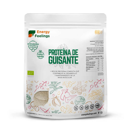 Proteína de guisante vainilla Energy feelings 1 kg