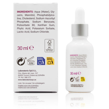 Sérum Facial de Vitamina C Líquida Labnatur 30 ml | Antioxidante e Iluminador | Luminosidad, Elasticidad y Tono Uniforme_1