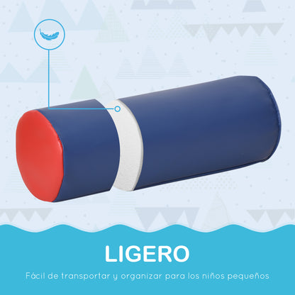 Homcom Juego De 7 Bloques De Espuma Para Niños De 1-3 Años Para Escalar Gatear_5