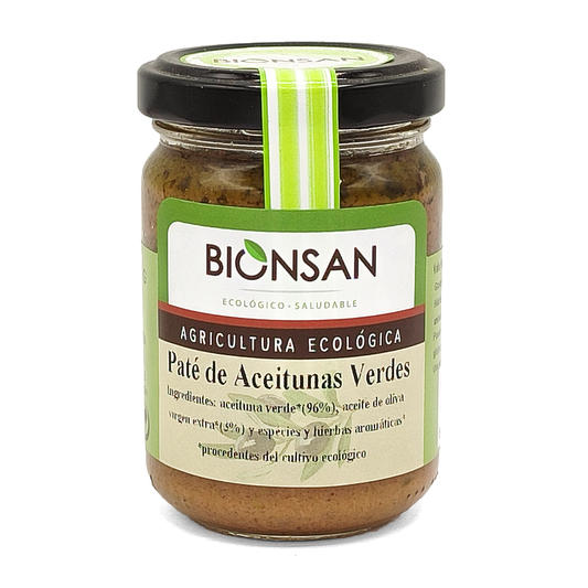 Paté De Aceitunas Verdes Eco Bionsan 140gr_0